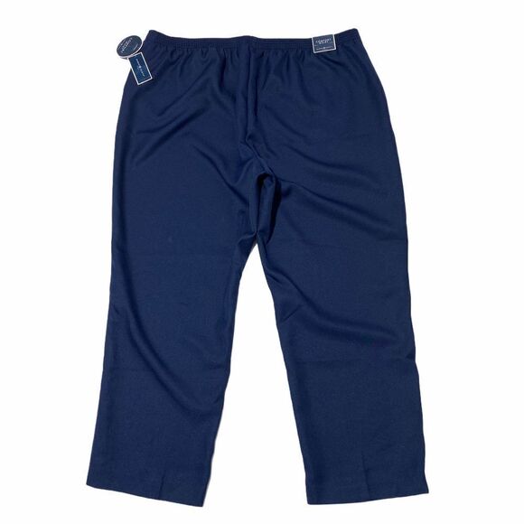 Karen Scott Elastic Pull On Straight Leg Pants 3x - Picture 4 of 13